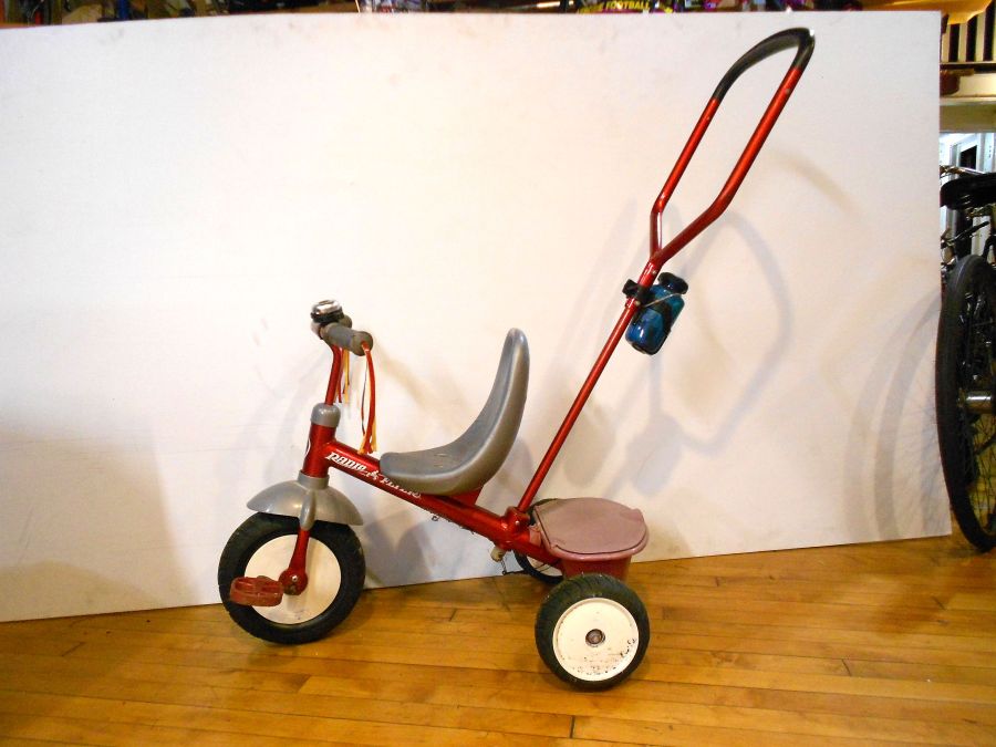 Radio Flyer Kid's Steer & Stroll Trike