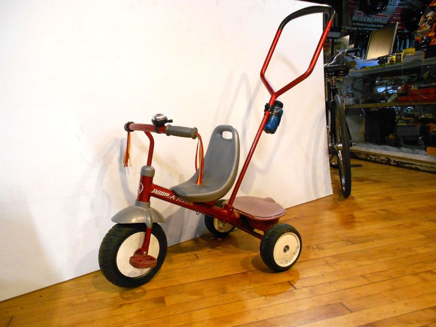 Radio Flyer Kid's Steer & Stroll Trike