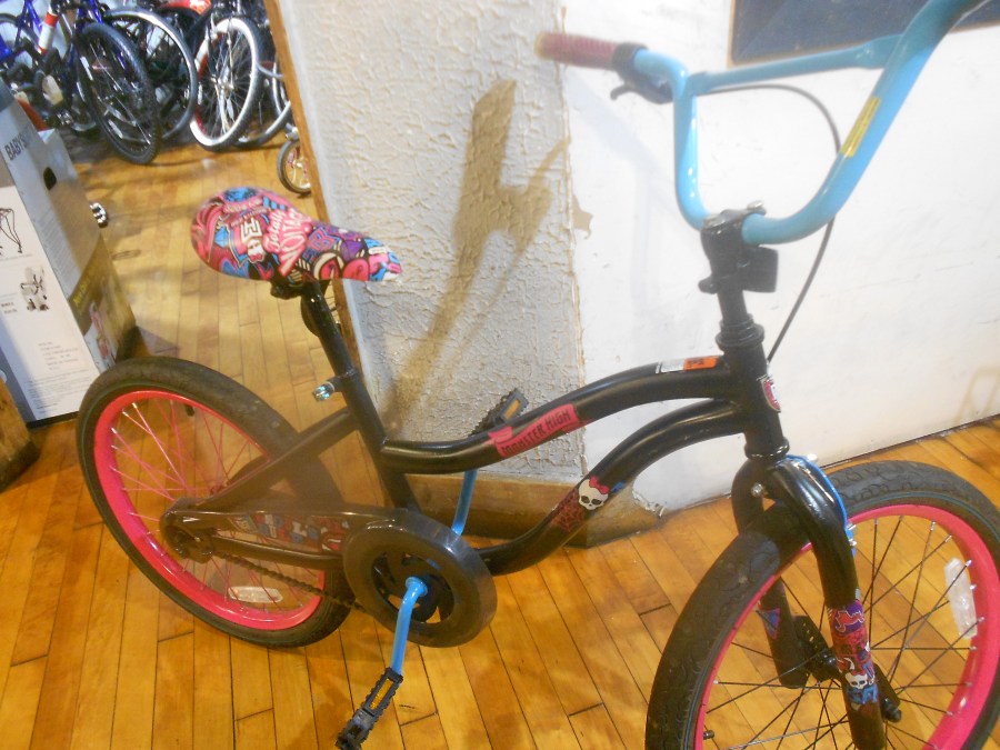 Used Fully Serviced Monster High Ghouls Rule 20" BMX $80